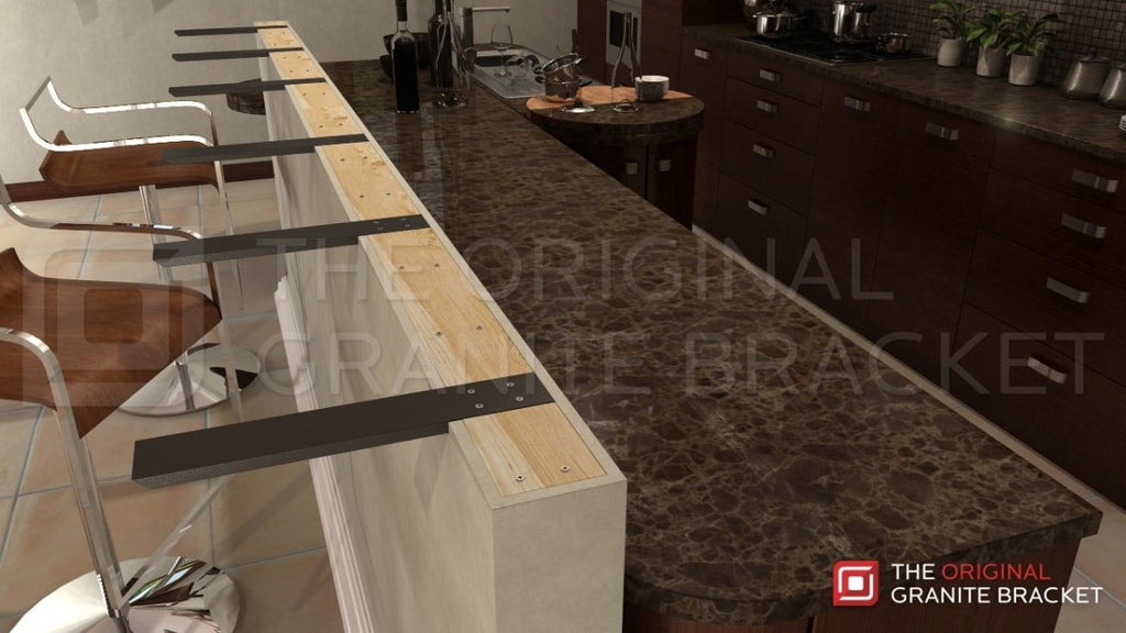 How to install Countertop Support Brackets