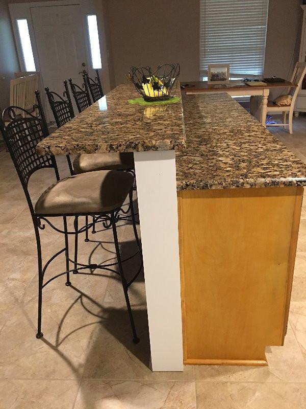 How High Should a Knee Wall be for Granite Countertops